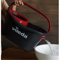 Compra CUBO CON ESCURRIDOR CENTRIFUGO TURBO VILEDA 77104 al mejor precio