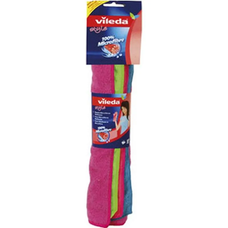 Compra BAYETA MICROFIBRA (4 UDS) STYLE COLORS XL VILEDA (77609) al mejor precio