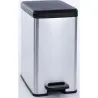 Compra CUBO PEDAL SLIM BIN CURVER METAL PLATA 25 L 213300 al mejor precio