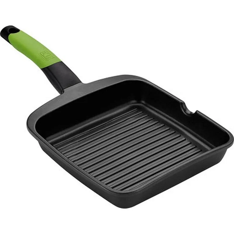 Compra GRILL ASADOR ALUMINIO FUNDIDO PRIOR 28 CM INDUCCION BRA A121457 al mejor precio