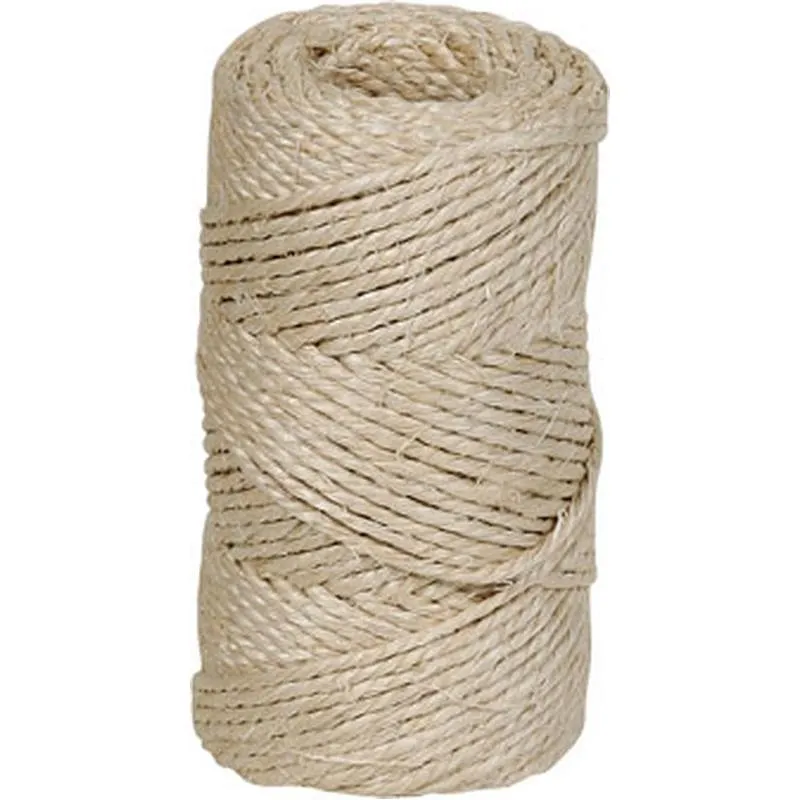 Compra HILO SISAL TORCIDO 3/4 A 2 CABOS diametro 3 MM 400 GRS ROMBULL 446000002500 al mejor precio