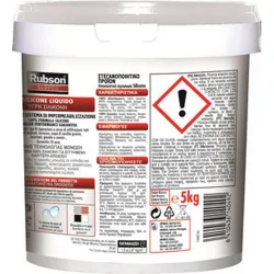 Compra SILICONA LIQUIDA IMPERMEABILIZANTE AQUABLOCK SL3000 5 KG BLANCO RUBSON 2716178 al mejor precio