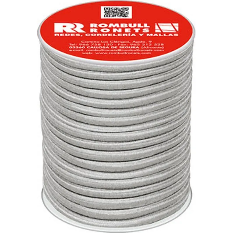Compra CUERDA ELASTICA POLIESTER/LATEX diametro 8 MM 25 MT BLANCO ROMBULL 451412002244 al mejor precio