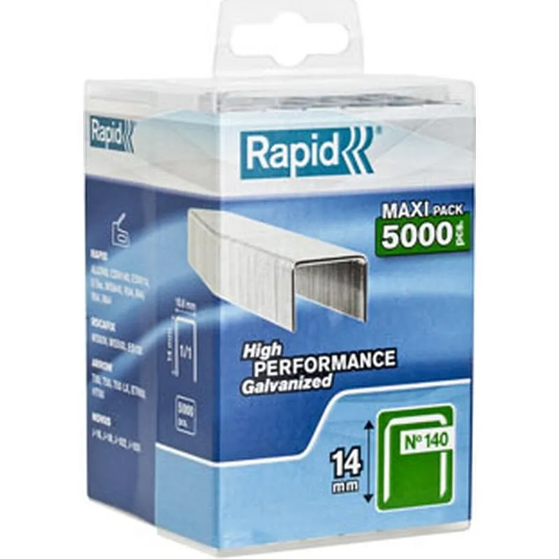 Compra GRAPAS 140/14 MM ACERO GALVANIZADO 5.000 UDS IRONSIDE 40303092 al mejor precio