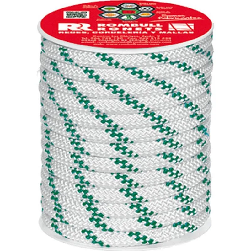 Compra CUERDA POLIPROPILENO TRENZADA CON ALMA diametro 6 MM 50 MT BLANCO ROMBULL 424410001144 al mejor precio