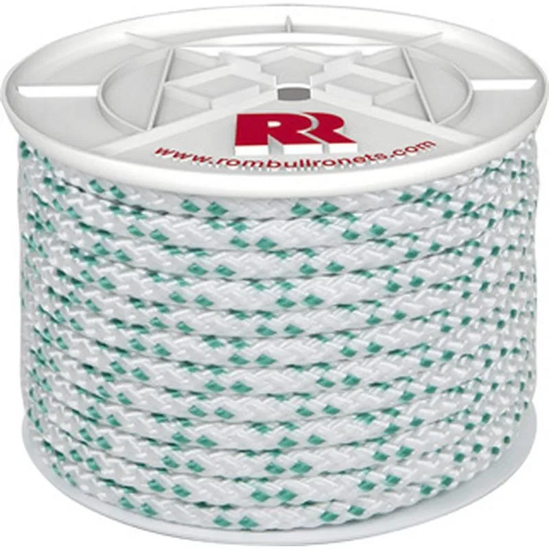 Compra CUERDA POLIPROPILENO TRENZADA CON ALMA diametro 12 MM 100 MT BLANCO ROMBULL 428016000944 al mejor precio