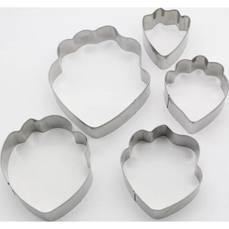 Compra CORTADOR METAL GALLETAS/FONDANT PEONIA SG1075-5 PZAS al mejor precio