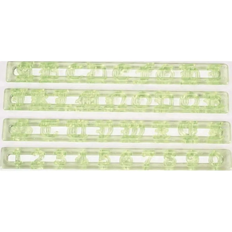 Compra CORTADOR ABS ALFABETO NUMEROS MAYUSCULAS INGLESA CUTALP3 al mejor precio