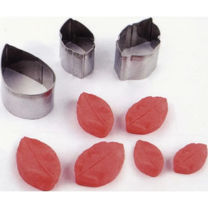 Compra CORTADOR + TEXTURIZADOR PETALO FK021-HOJA ROSA FK021-HOJA ROSA al mejor precio