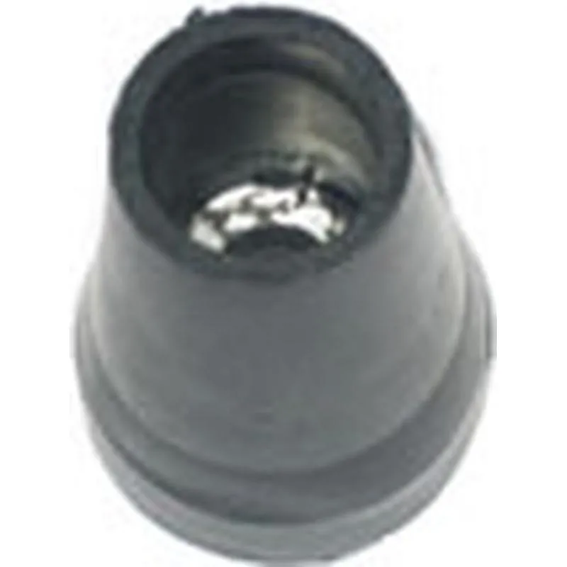 Compra CONTERA REDONDA EXTERIOR GOMA CON ARANDELA PARA MULETA 19 MM NEGRA SYSFIX 5170302 al mejor precio