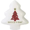 Compra PLATO PRESENTACION ARBOL BONE TARTAN TREE RED 602337 al mejor precio