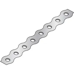 Compra CINTA PERFORADA GALVANIZADA 17 X 0,8 MM 10 M INDEX CIPE1708 al mejor precio