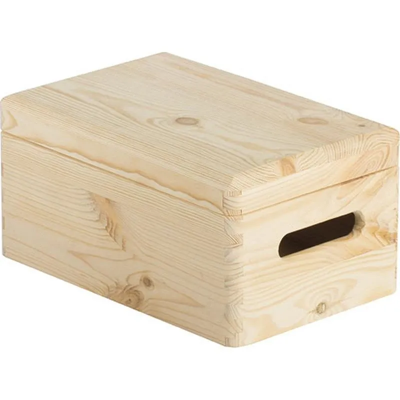 Compra CAJA MADERA PINO CON TAPA 30 X 20 X 14 CM ASTIGARRAGA CBT302014 al mejor precio