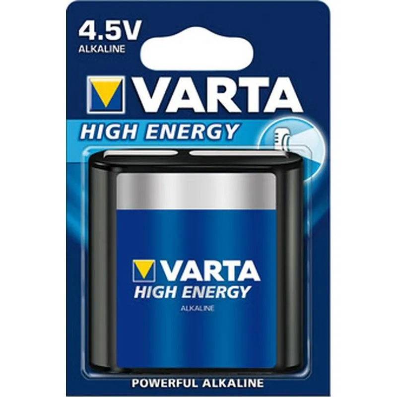 Compra PILA ALCALINA LONG LIFE 3LR12 BL.1 4,5V VARTA 4912121411 al mejor precio