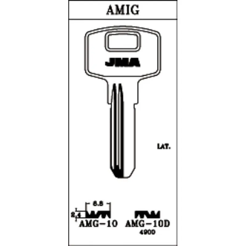 Compra LLAVE SEGURIDAD LATON AMG-10D JMA AMG-10D al mejor precio