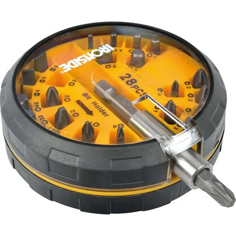 Compra PUNTAS ATORNILLAR, SET 28 PZAS. ORGANIZADOR, HOCKEY PUCK IRONSIDE 200291 al mejor precio