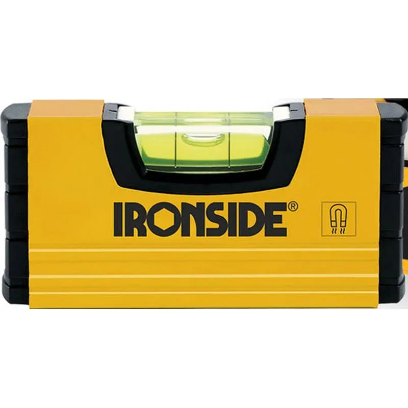 Compra NIVEL DE BOLSILLO MAGNETICO 10 CM VIAL ACRILICO A PRUEBA DE GOLPES IRONSIDE 100416 al mejor precio