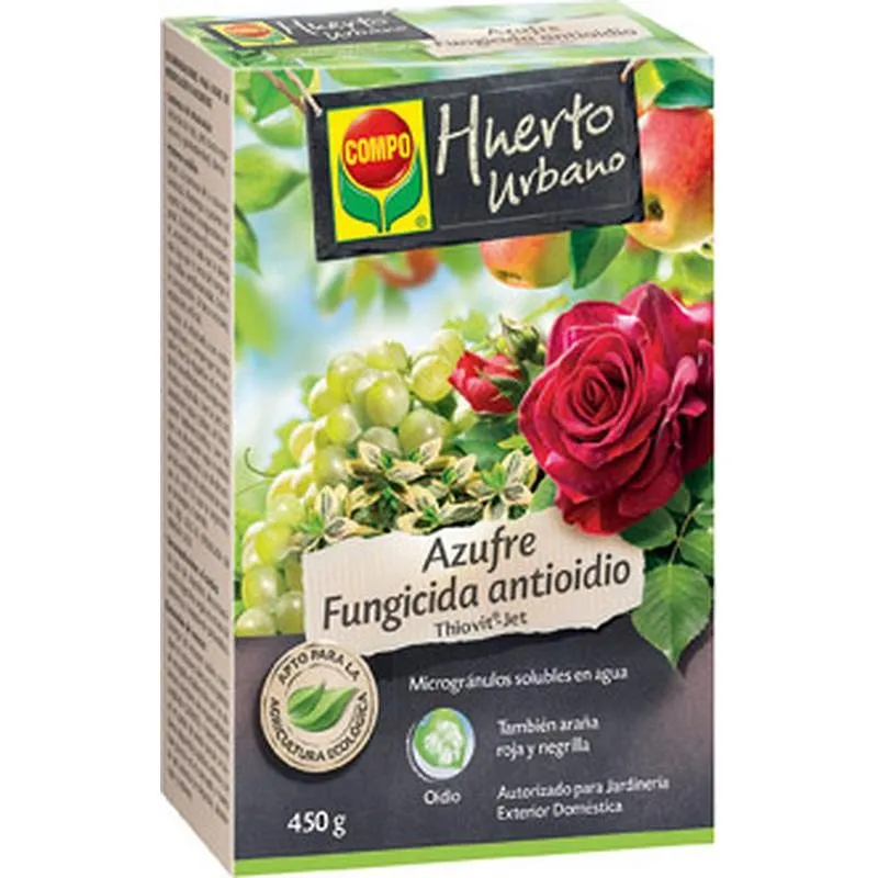 Compra FUNGICIDA AZUFRE ANTIOIDIO 450 GR COMPO 1652102011 al mejor precio
