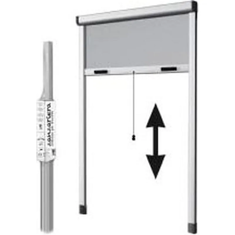 Compra MOSQUITERA VENTANA ENROLLABLE VERTICAL 'EASY' BLANCA 100 X H 150 CM MOSKITO 45.1.100150.10 al mejor precio