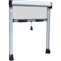 Compra MOSQUITERA VENTANA ENROLLABLE VERTICAL 'EASY' BLANCA 100 X H 150 CM MOSKITO 45.1.100150.10 al mejor precio