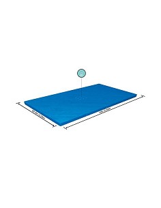 Compra Cobertor de invierno para piscina rectangular marco metálico 300x201 cm BESTWAY 58106 al mejor precio