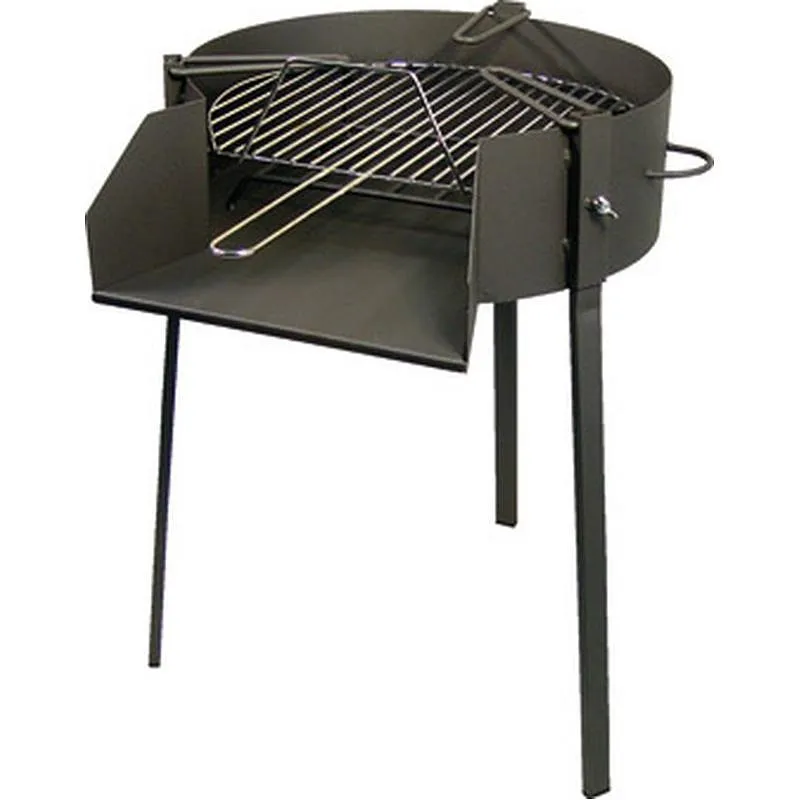 BARBACOA CARBON-LEÑA REDONDA diametro 50 X 75 CM IMEX EL ZORRO 71581