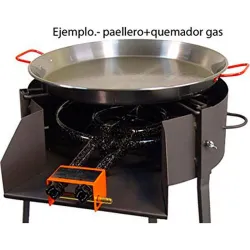 BARBACOA CARBON-LEÑA REDONDA diametro 60 X 75 CM IMEX EL ZORRO 71582