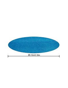 Compra Cobertor solar para piscinas diámetro 244 cm BESTWAY 58060 al mejor precio