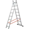Compra ESCALERA ALUMINIO PROFESIONAL DOBLE COMBINADA 2X7 PELDAÑOS KYLATE AL305 al mejor precio