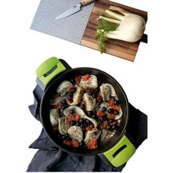 Compra CAZUELA BAJA ALUMINIO FUNDIDO CON TAPA PRIOR 36 CM INDUCCION BRA A400536 al mejor precio