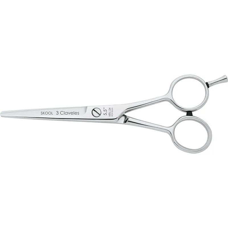 Compra TIJERA PELUQUERO SKOOL 5,5" D 3 CLAVELES 12755 al mejor precio