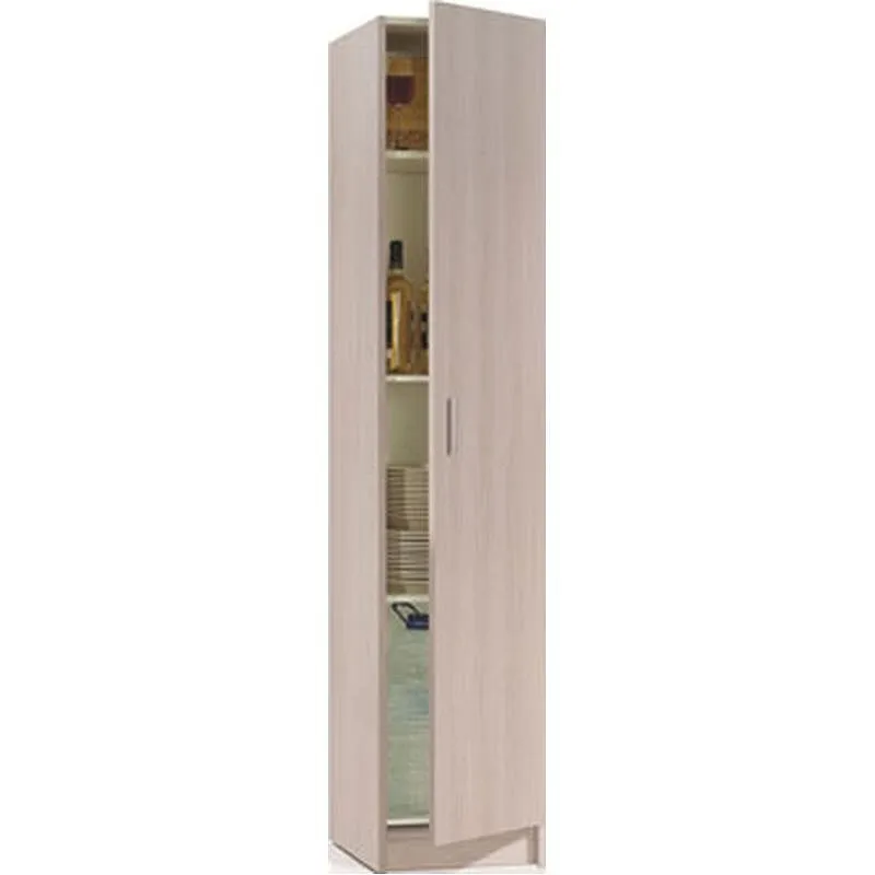 Compra ARMARIO MULTIUSO ESTANTES 1 PUERTA ROBLE 180 X 37 X 37 CM FOREX 7141 R al mejor precio