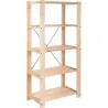 Compra ESTANTERIA PINO REFORZADA 174,5 X 76,5 X 38 CM ASTIGARRAGA EVM457.99-EVET50.99 al mejor precio