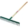 Compra RASTRILLO JARDIN 16 PUAS 40 CM CON MANGO DE 130 CM MAIOL 502616 al mejor precio