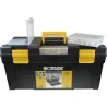Compra CAJA HERRAMIENTAS ABS NEGRO "TOOL BOX L" 580 X 280 X 280 MM IRONSIDE 100440 al mejor precio