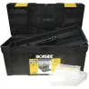 Compra CAJA HERRAMIENTAS ABS NEGRO "TOOL BOX L" 580 X 280 X 280 MM IRONSIDE 100440 al mejor precio