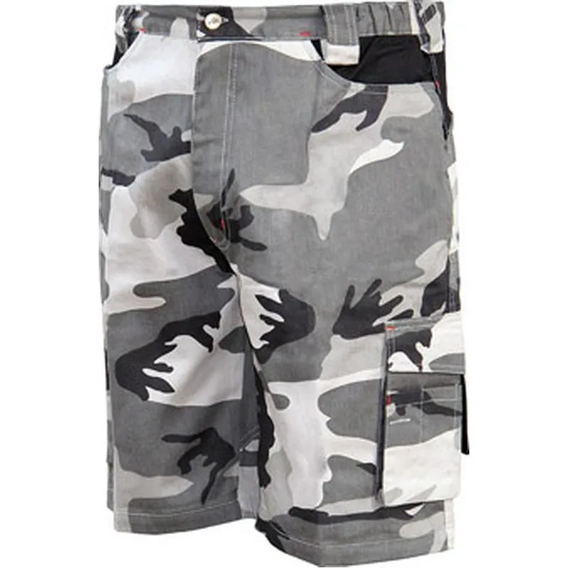 Compra BERMUDA ALGODON 200 GR CAMUFLAJE GRIS TALLA XXL ISSALINE 8020C0001405 al mejor precio