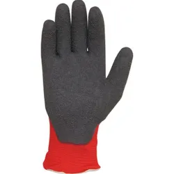 Compra GUANTE POLIESTER RECUBIERTO LATEX RUGOSO FEEL & GRIP TALLA 7 JUBA H256/7 al mejor precio