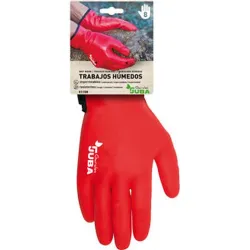 Compra GUANTE NILON RECUBRIMIENTO NITRILO MICRO FOAM AGILITY RED TALLA 9 JUBA H5115/9 al mejor precio