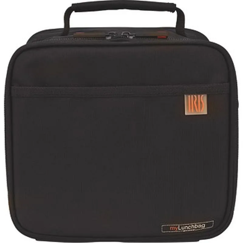 Compra BOLSA PORTA ALIMENTOS CLASSIC NEGRA +2 CONTENEDORES IRIS 9120-TX al mejor precio