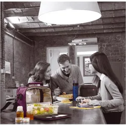 Compra BOLSA PORTA ALIMENTOS CLASSIC NEGRA +2 CONTENEDORES IRIS 9120-TX al mejor precio