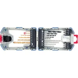 Compra BROCAS + PUNTAS ATORNILLAR JUEGO 23 PIEZAS T23 + LUZ LED TIVOLY 11901170047 al mejor precio