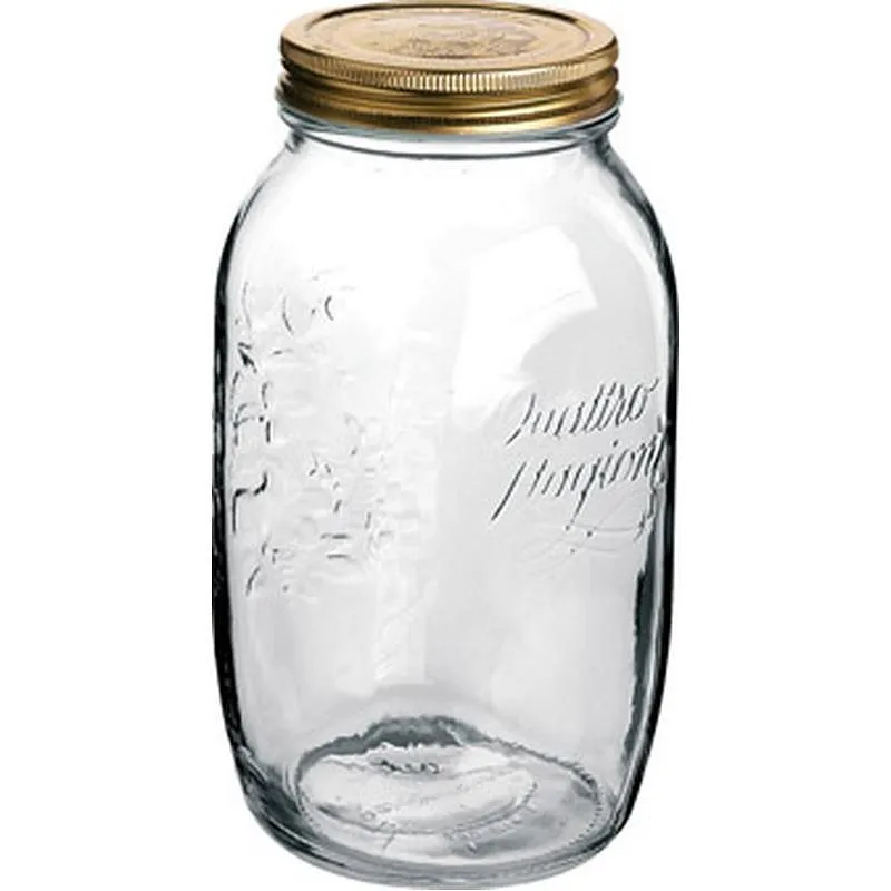 Compra TARRO VIDRIO 4 ESTACIONES CON TAPA 1500 GR BORMIOLI 6079115 al mejor precio