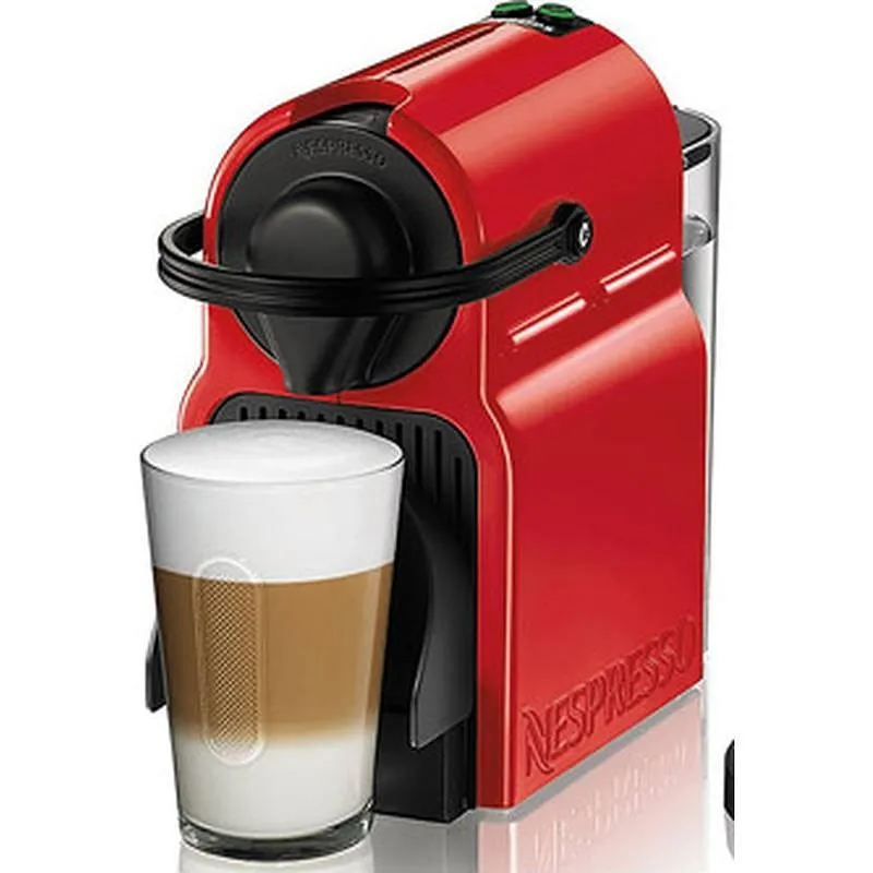 Compra CAFETERA NESPRESSO INISSIA AUTOMATICA ROJA KRUPS XN1005 al mejor precio