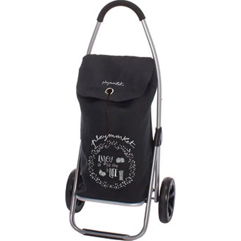 Compra CARRO COMPRA 2 RUEDAS GO TWO SACO GRIS PLAY 24980-236 al mejor precio