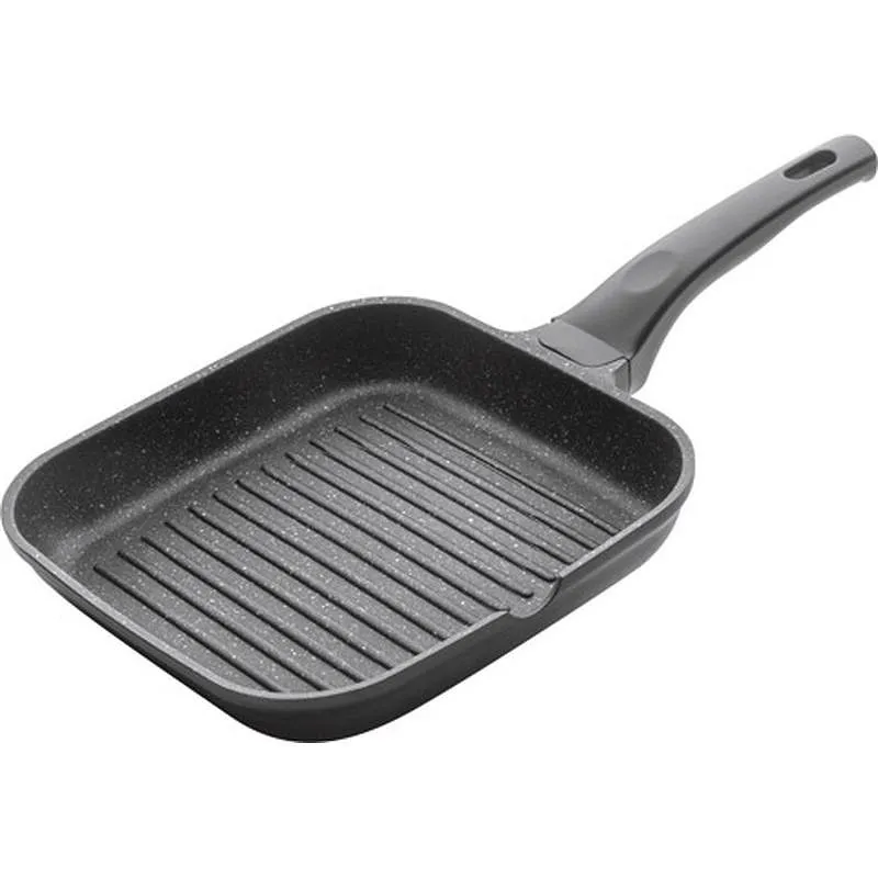 Compra GRILL RAYADO ECO PIEDRA 28 X 28 CM LACOR 24129 al mejor precio
