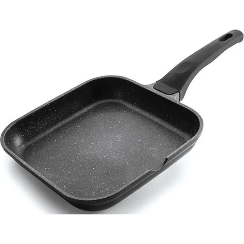 Compra GRILL LISO ECO PIEDRA 28 X 28 CM LACOR 24127 al mejor precio