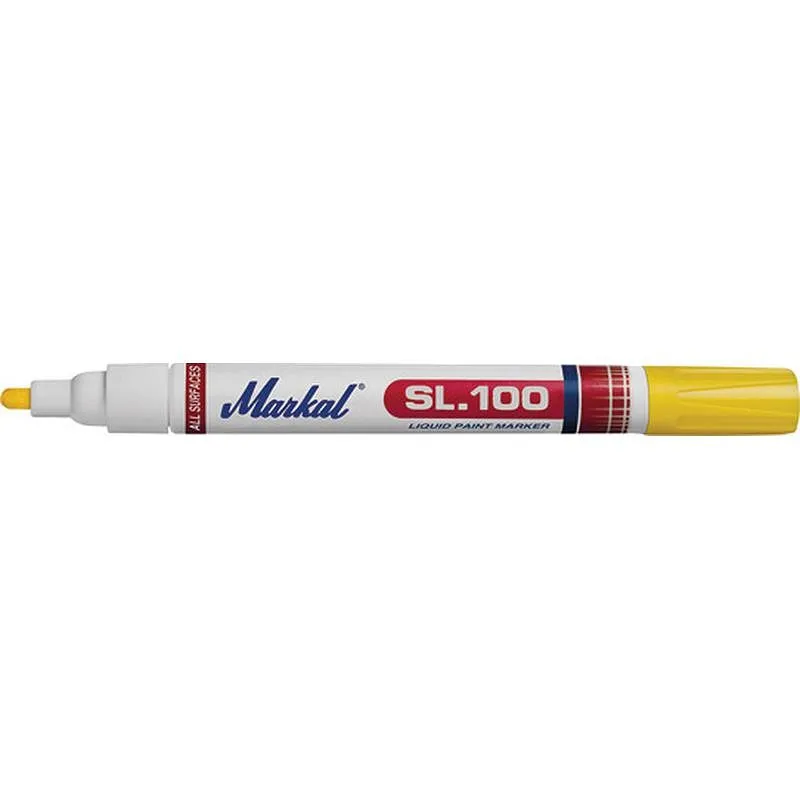 Compra ROTULADOR PERMANENTE DE PINTURA SL-100 AMARILLO MARKAL 31240220 al mejor precio