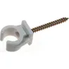 Compra GRAPA CLIP BLANCA CON TORNILLO 5 UDS diametro 18 MM SAET-94 77302 al mejor precio