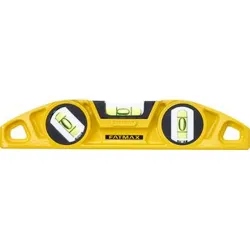Compra NIVEL TORPEDO MAGNETICO FATMAX 220 MM STANLEY 0-43-603 al mejor precio